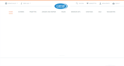 Desktop Screenshot of canal-instrumente.at